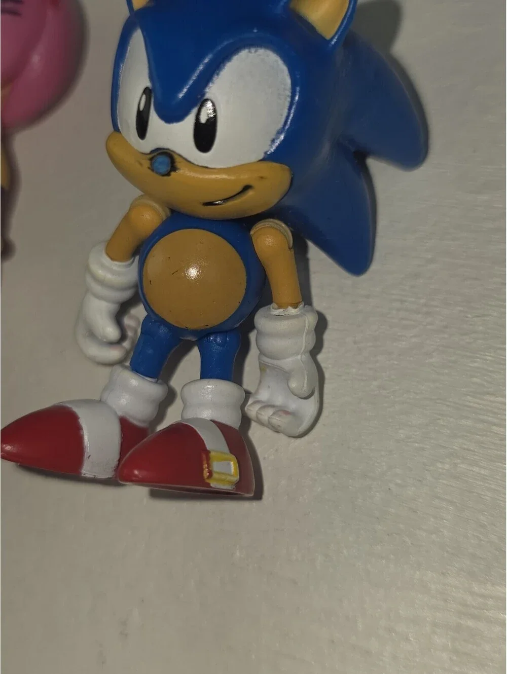 Lot Of Sonic The Hedgehog Amy Rose Tomy Boom Series Figure Sega Poseable 2.5-3
